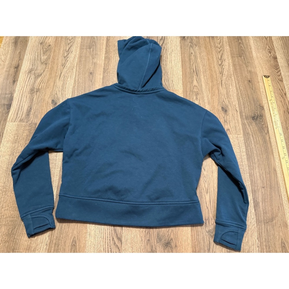 Member's Mark Sweatshirt, Youth Girls Size Large, Blue, Quarter Zipper, Pullover - Picture 2 of 9